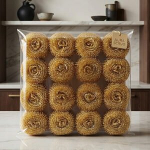 Nylon Golden Jerry Scrubber 3pc Pack
